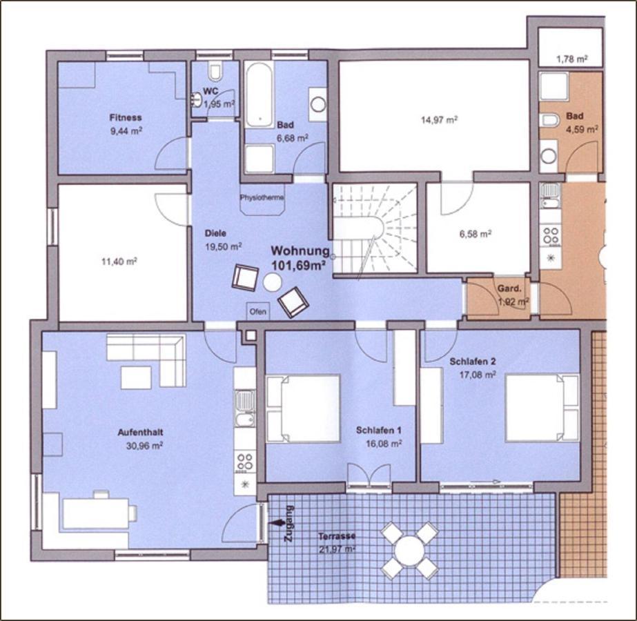 Ferienwohnung Baldauf Риденбург Екстериор снимка